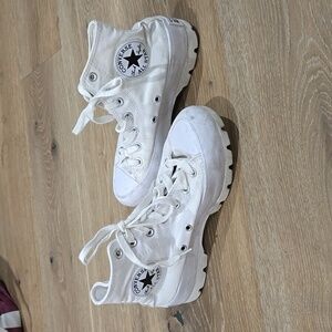 Converse All-Star Women's 6.5 High Top White Sneakers